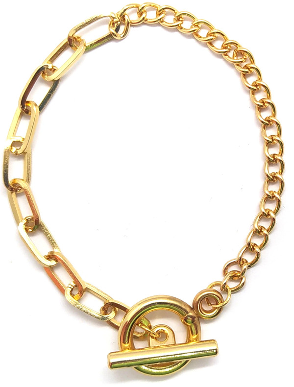 Bracelet doré mailles